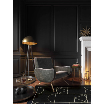 Kilimas SIGNET BLACK (Art Deco Collection)